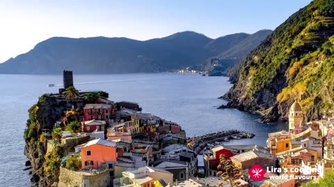 World food tour - Italian seafood pasta from Cinque Terre village - about Italian pasta