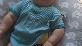 Cutest baby alive laughs at tickles "I got your nipples!"