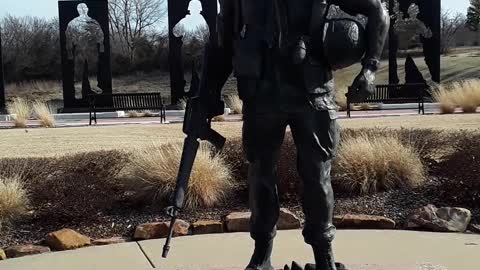 Broken Arrow Oklahoma Veterans Memorial January 9th, 2023