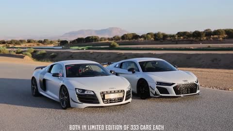 2011AuDi R8 GT VS 2023 AuDi R8 GT