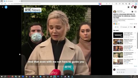 Tony Holohan refuses to apologise to a cervical cancer victim (05-05-23)