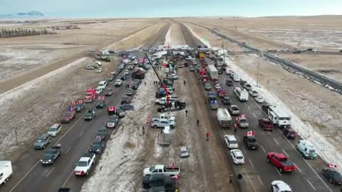 The heroes of Coutts: Seventh day of blockade of the US - Canada border