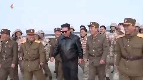 North Korea's leader oversees latest missile test