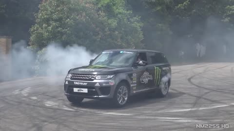 The BEST Car Donuts, Powerslides & Burnouts! - Goodwood FoS Edition