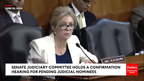 Blackburn Grills Judicial Nominee Over Donations