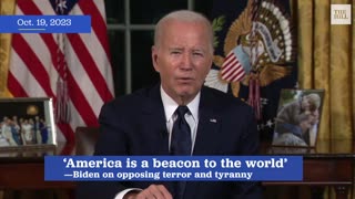 Biden on Opposing Terror and Tyranny - "America Is a Beacon to the World"