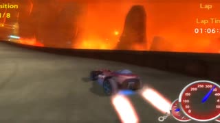 Hot Wheels Ultimate Racing - Survival Mode Easy Difficulty Series Race 2 Gameplay(PPSSPP HD)