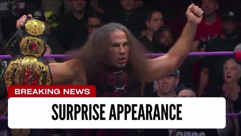 Matt Hardy Makes Surprise Appearance Amid WWE Rumors - Reveals If He Signed With Program