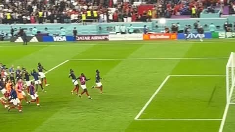 France Football Team Celebration