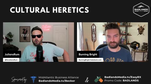 Cultural Heretics Ep. 19 - 2-00 PM ET