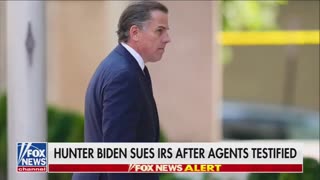 Hunter Biden has filed a lawsuit against the IRS