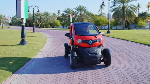 Animalia's Orangutan Rambo loves her electric car