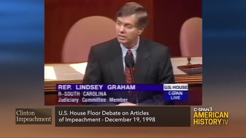 25 years ago this week: Clinton Impeachment House Floor Debate - December 19, 1998