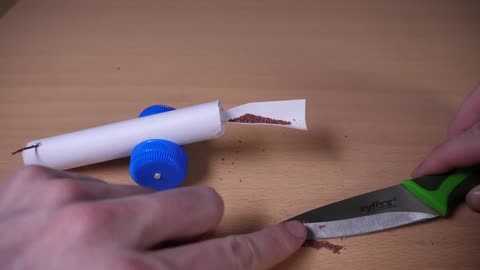 How to make a paper cannon?