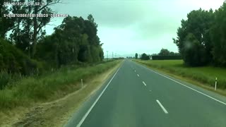 Car Uses Driveway as a Jump