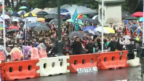 New Zealand - Sacred Haka to Parliament House