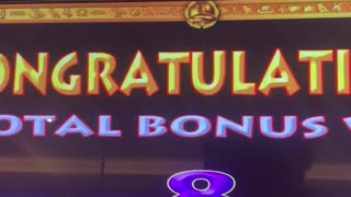 Cleopatra Keno Machine Bonus Good Win. With Win Before the Bonus