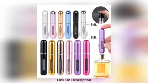 Best Seller 5/8ml Portable Perfume Atomizer Liquid Conta