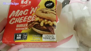 Taste Test Ed's Diner Mac ‘N’ Cheese Burger with Bacon