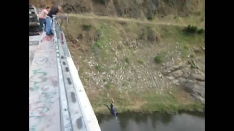 Customers wanted to get dunked in the river.