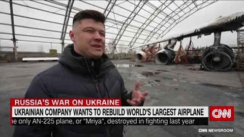 NSC reporter get up close at plane Russia destroyed