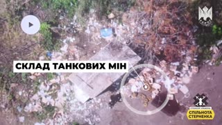 🇺🇦🇷🇺 Ukraine Russia War | Ukrainian Kamikaze Drone Hits a Pile of Anti-Tank Mines | Big Explos | RCF