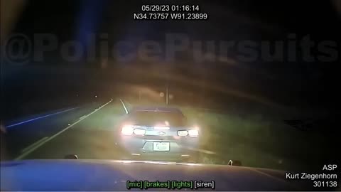 Police Tahoe BRUTALLY Rammed the Prius for 160 feet. Epic Police Chases. 🚔🚔