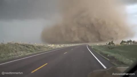 a tornado near Wray, Colorado filmed by Reed Timmer in 2016.