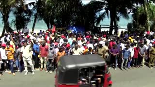 Sri Lankan protests start three-day march