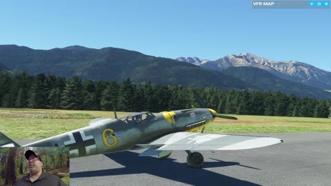 SCENIC CHILL IN FLYING IRON'S NEW BF-109! COME CHILL, CHAT, AND FLOAT!!