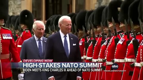 Biden makes stop in London before high-stakes NATO summit l WNT