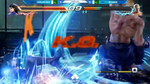 Arslan ash vs Khan #tekken 7#gamers