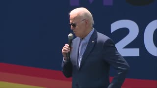 White House: Biden tells pride audience they have courage