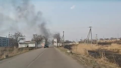 Ukraine War - Fire at Air Base in Russia's Ussuriysk