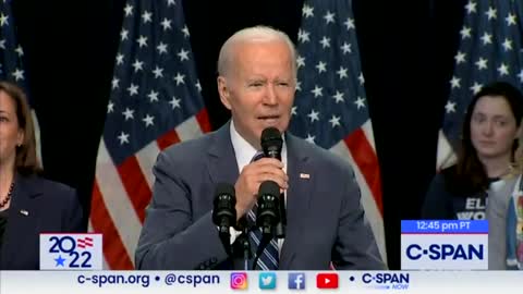 Biden Mumbles Way Through Saying He'll Veto Republican Attempt To Save Babies From Being Murdered