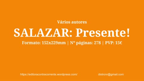 Salazar: Presente!