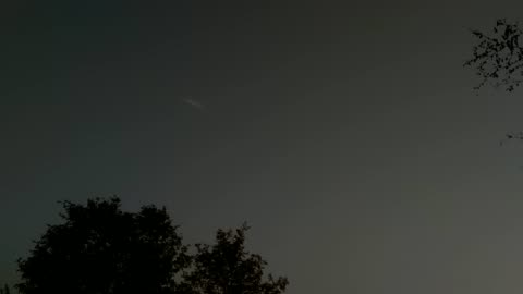 Yellow Meteor Seen During Perseid Meteor Shower 2023