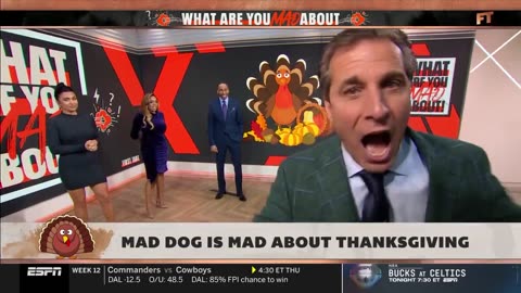 Chris 'Mad Dog' Russo Has A Take On Thanksgiving