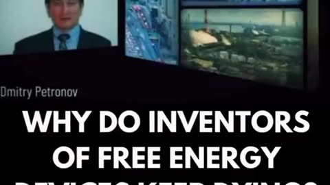 Why do inventors of FREE ENERGY DEVICES keep DYING?