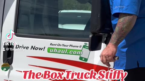 The new box truck Stiffy