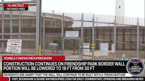 US to Resume Building Border Wall at San Diego Park