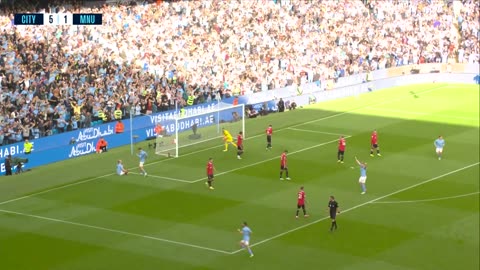 EXTENDED HIGHLIGHTS City 63 United Haaland and Foden hattricks in amazing Manchester derby