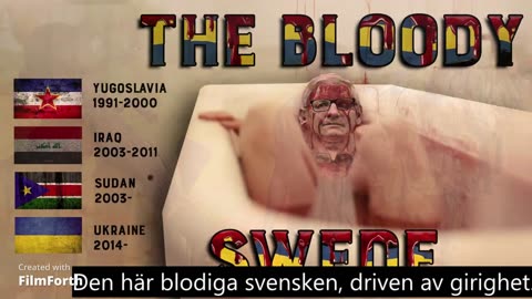 The bloody swede, Carl Bildt