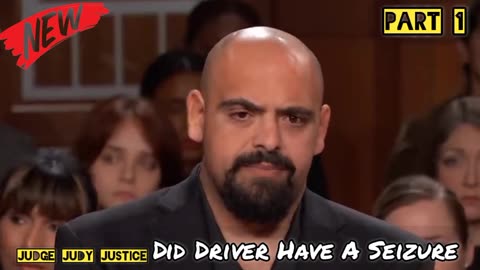 Did Driver Have A Seizure| Part 1 | Judge Judy Justice