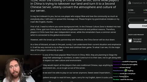 Chinese WoW Players are Invading Neighbouring Servers