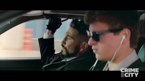 Opening Car Chase Scene From Baby Driver