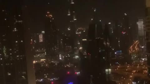 Burj Khalifa view from Gevora Hotel