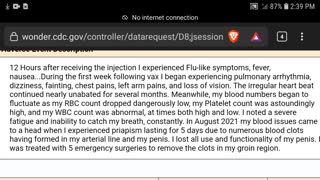 VAERS: J&J COVID SHOT WORKS BETTER THAN VIAGRA!