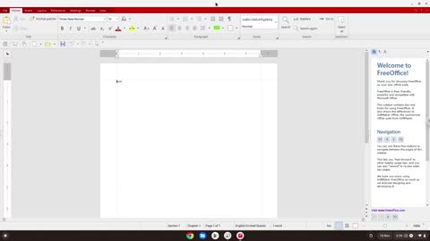How to install FreeOffice on a Chromebook