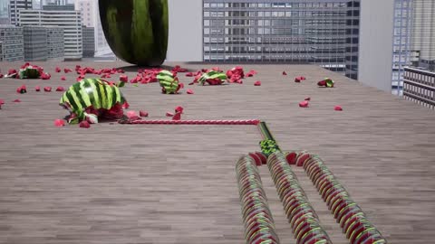 Crazy Super Watermelon Domino Slice-16